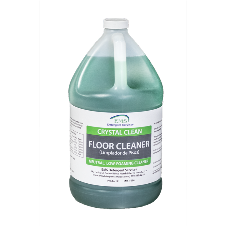CrystalClean Neutral Floor Cleaner EMS Detergent Services